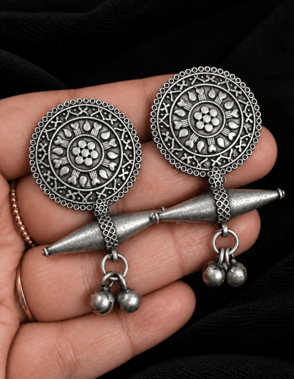 brass-silver-replica-earring
