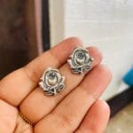Brass Silver Replica Earring brass-silver-replica-earring-84
