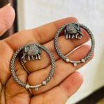 brass-silver-replica-earring-93