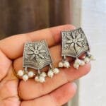 brass-silver-replica-earring-99